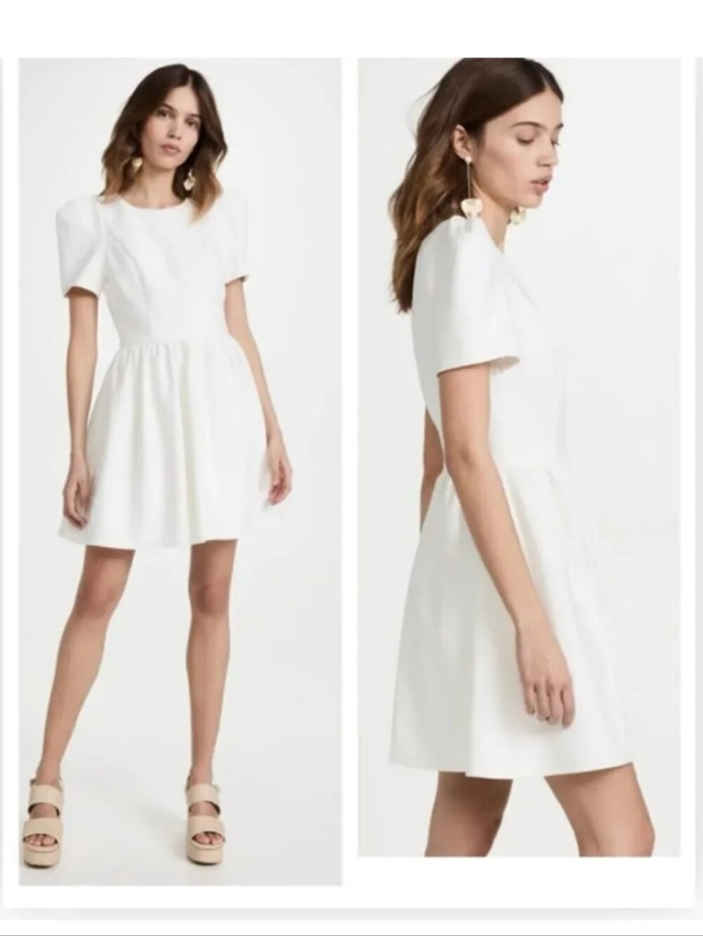Black Halo Dress Tags In Porcelain